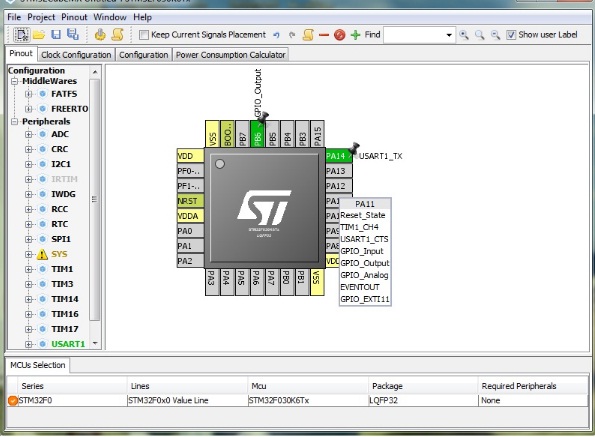 دانلود نرم افزار STMCubeMX برای میکروکنترلرهای STM32